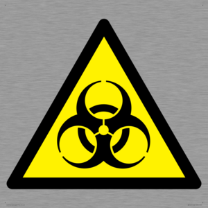 W009 Warning: Biological hazard